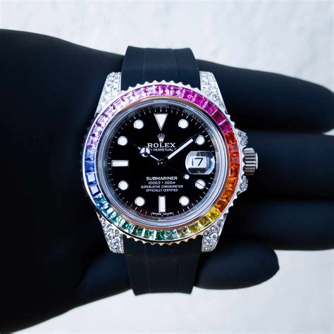 rolex gmt submariner bezel.